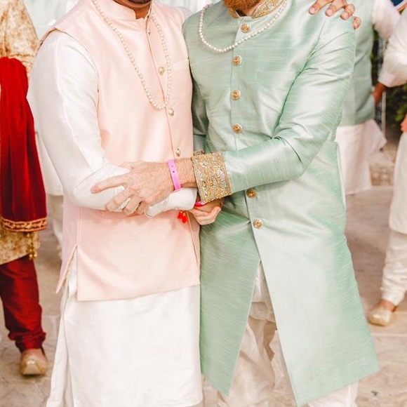 Men’s Silk Sherwani - Picture 1 of 9